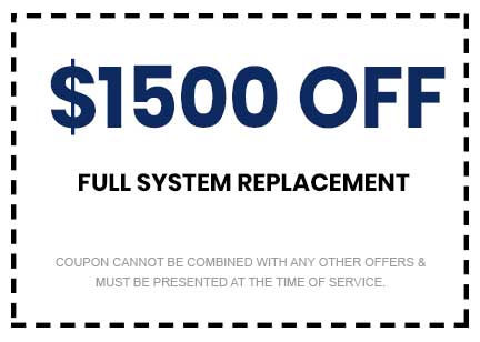 Discounts on Full System Replacements
